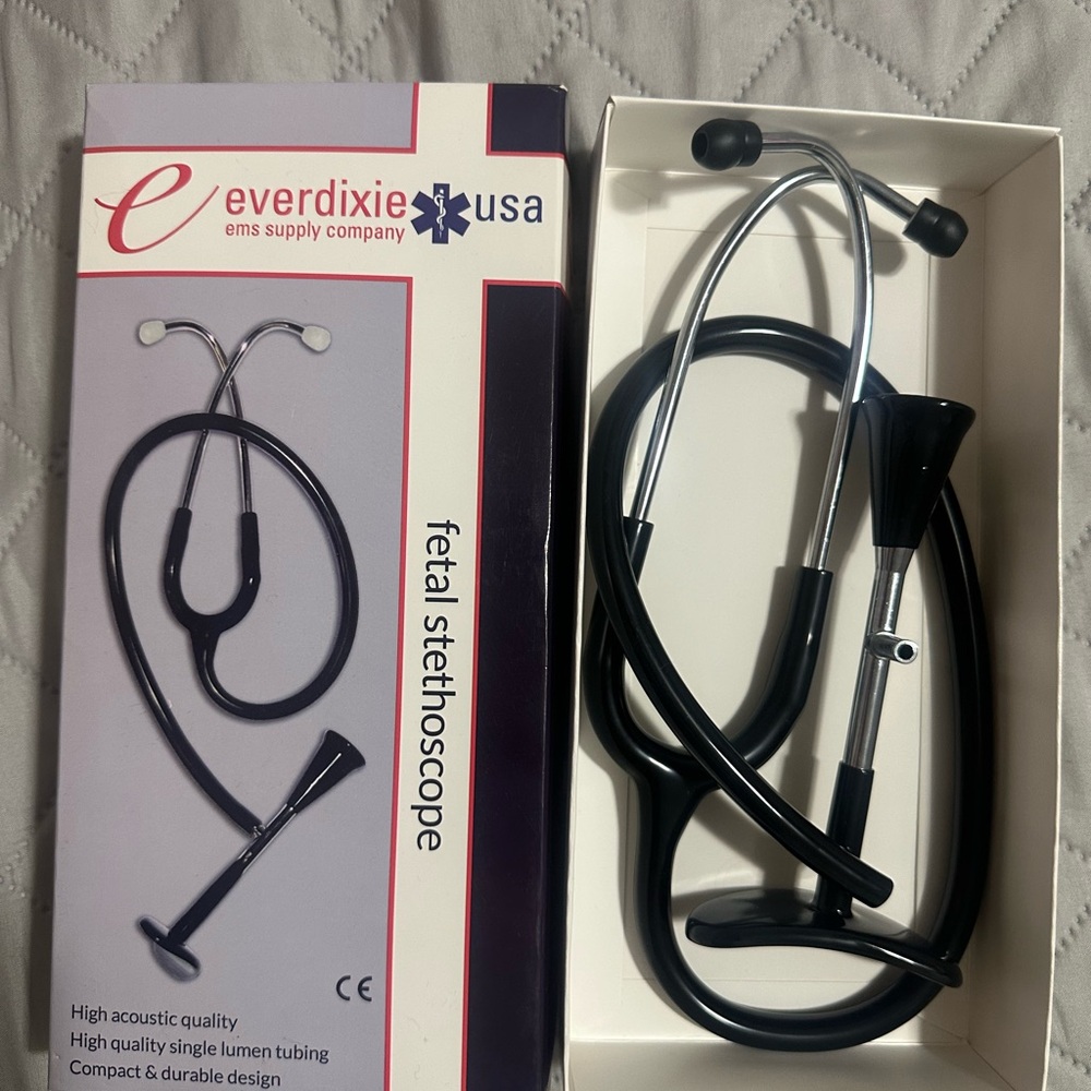 Fetal Stethoscope - Black